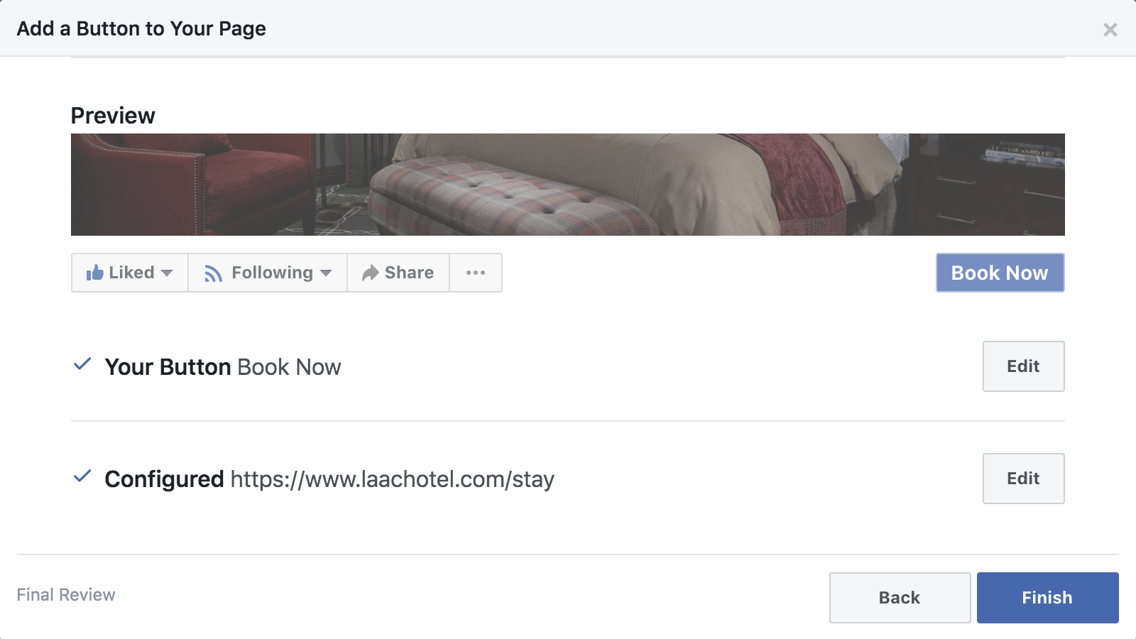 Create a ‘Book Now’ Call to Action Button on Facebook